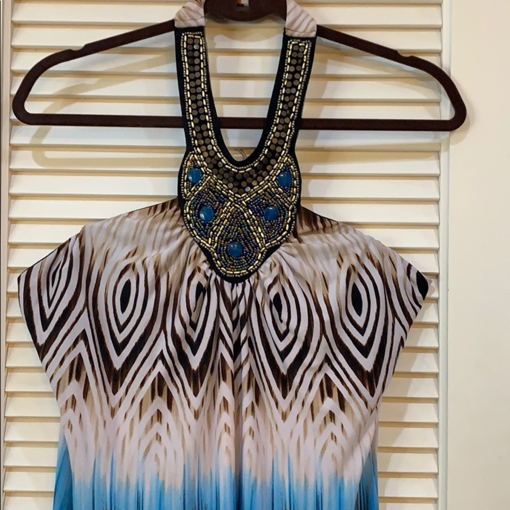 Beaded Halter dress